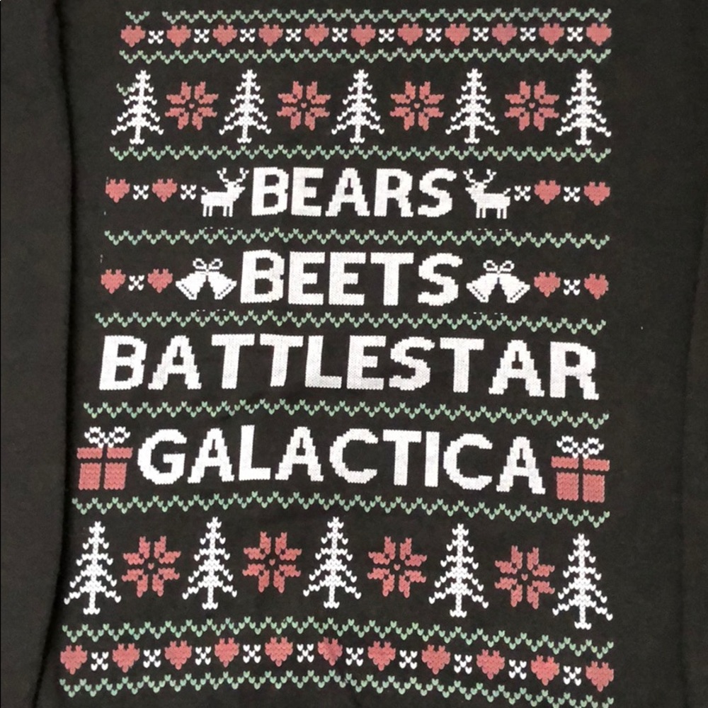 The office Christmas sweater! NWOT.